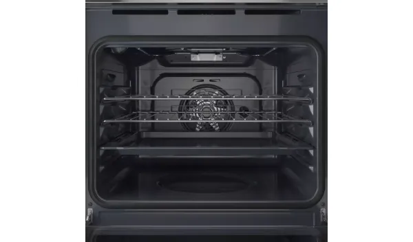 Indesit IO 233 X UK Click&Clean Electric Single Fan Oven - Stainless Steel inside