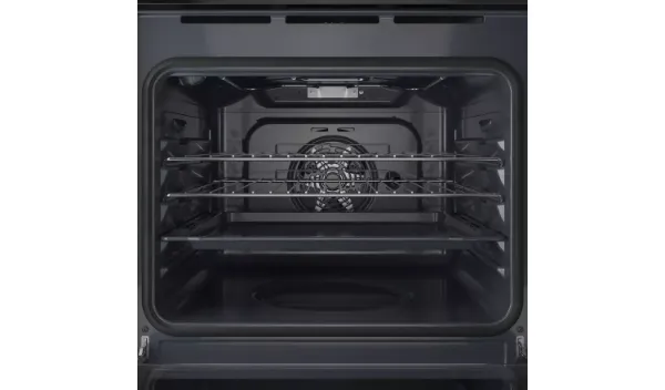 Indesit IO 233 B UK Click&Clean Electric Single Fan Oven - Black inside
