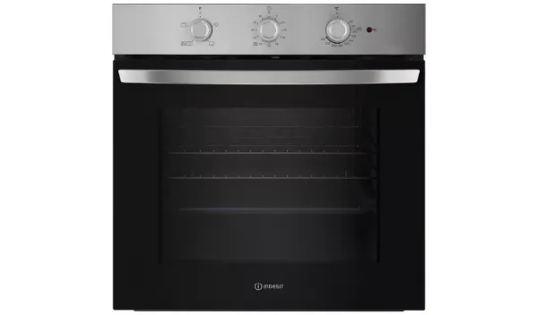 Indesit IO 232H X UK Click&Clean Electric Single Oven - Stainless Steel main