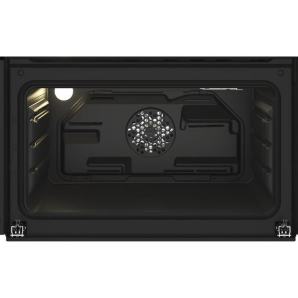 Indesit DUI 10D IX Built Under Electric Fan Double Oven - Stainless Steel inside