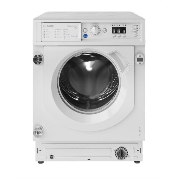 Indesit BI WMIL 91485 UK Push&Go 9kg Integrated Washing Machine main