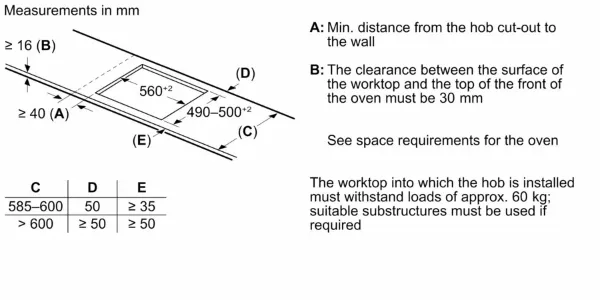 Neff T56FHS1L0 60cm Induction Hob in Black