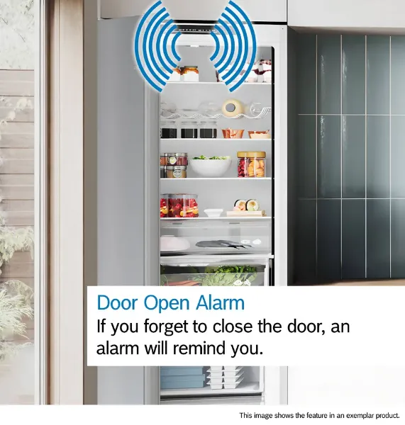 Bosch KGN34NLEAG Freestanding Fridge Freezer in Stainless Steel Look