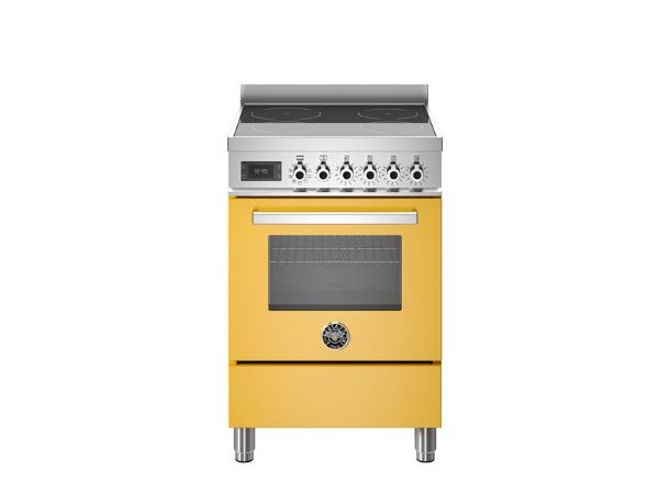 Bertazzoni Professional 60cm Single Induction Cooker in Giallo