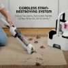Shark HX100UKT Shark StainForce Cordless Stain-Destroying Spot Cleaner - White_stain destroying system