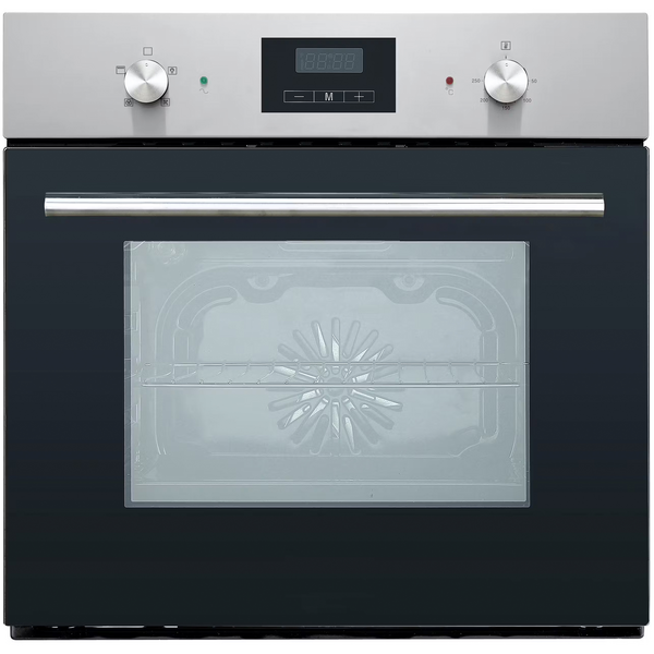 Cata CUL57PGSS.2 60cm 54L Built In Single Electric Oven in Stainless Steel 