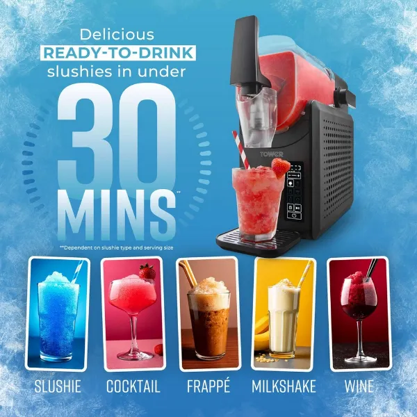 Tower T19058 2.6l Frozen Drink Slushi Maker - Black_ready to drink