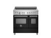 Bertazzoni Master 90cm Induction Twin Oven Range Cooker in Matt Nero