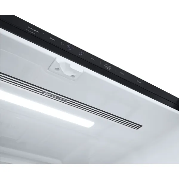 LG GMF960EV4E 91.4cm 50/50 Frost Free American Fridge Freezer - Essence Black Steel_controls