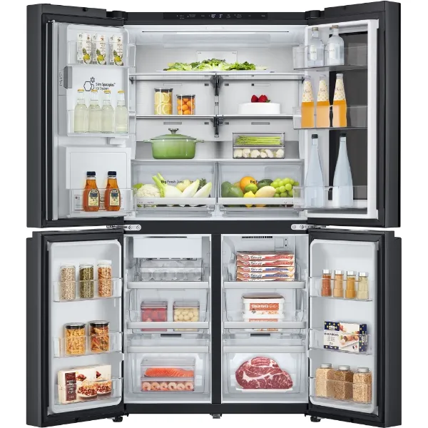 LG GMG96CRAFT 638L InstaView™ Fridge Freezer with Craft Ice™ in Essence Black Steel_interior