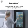 LG GSGV81PYLL American Style Smart Total No Frost Fridge Freezer with InstaView™ - Prime Silver_instaview