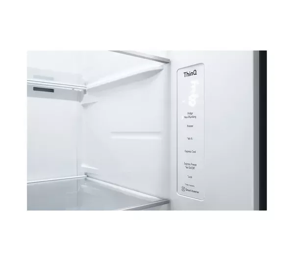 LG GSGV81PYLL American Style Smart Total No Frost Fridge Freezer with InstaView™ - Prime Silver_controls