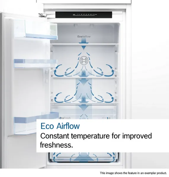 Bosch KIN86NSE0G Built-In Fridge-Freezer