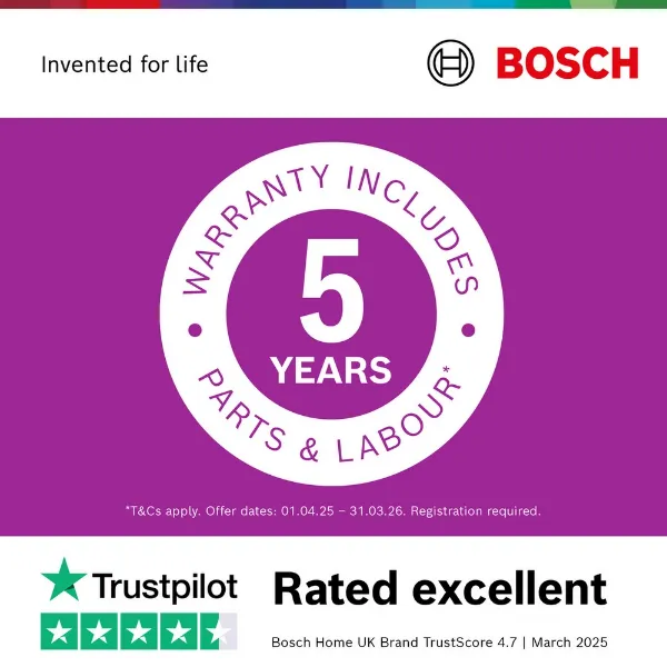 Bosch KIN86NSE0G Built-In Fridge-Freezer