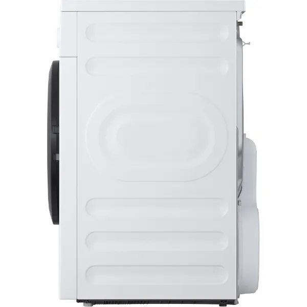LG RHA1008NWK 8kg Heat Pump Tumble Dryer in White_side view