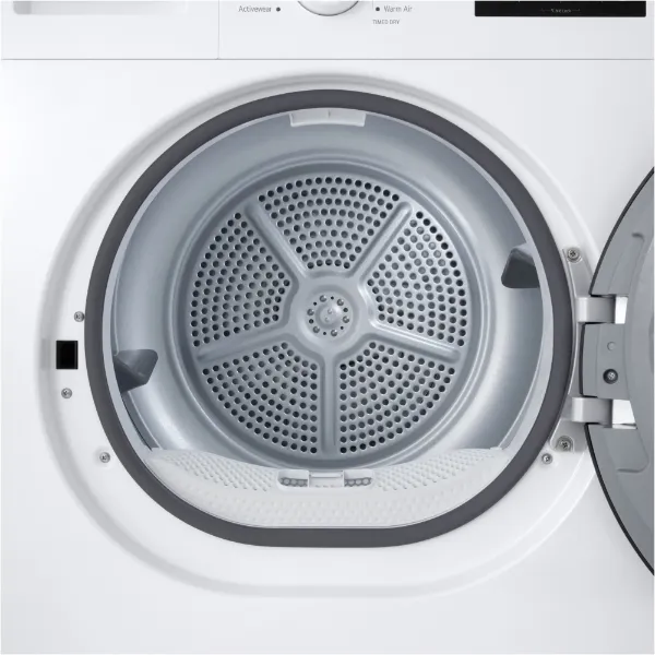 LG RHA1008NWK 8kg Heat Pump Tumble Dryer in White_drum