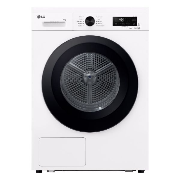 LG RHX1009NWK 9kg DUAL Inverter Heat Pump™ Dryer in White_main
