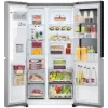 LG GSGV80PYLL 635L InstaView™ Side-By-Side American Style Fridge Freezer in Prime Silver_interior full