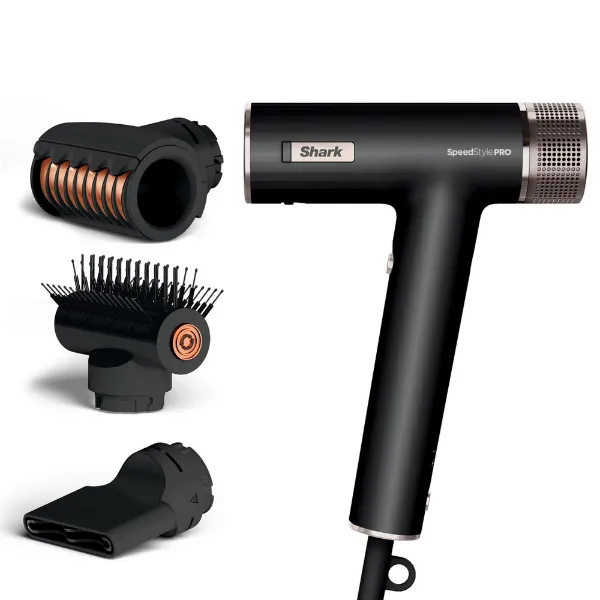 Shark HD731UK SpeedStyle Pro 3-in-1 High-Velocity Hair Dryer System - Black_main