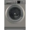 Hotpoint NSWF7469GGUK Freestanding AntiStain 7kg Washing Machine in Graphite 