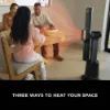 Shark TH200UK Fan & Heater - Charcoal_3 ways to heat your space