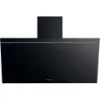 Hotpoint PHVP82FLTK 90cm Chimney Cooker Hood in Black