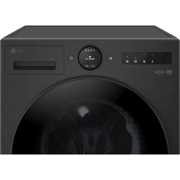 LG F4X7513TBB 13kg AI Direct Drive Washing Machine in Black_controls