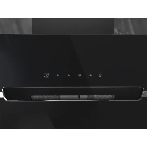 Hotpoint PHVS61FLTDPK Wall Mounted 60cm Chimney Cooker Hood_Lifestyle