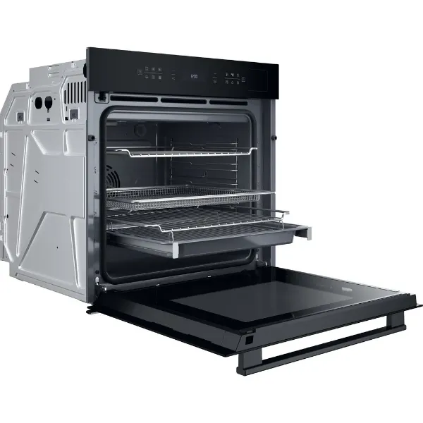 Hotpoint HOI6A8PT1SBUK Class 6 60cm Built-In Single Pyrolytic Oven with ActiveMultiflow and ActiveSteam