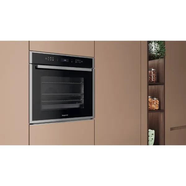 Hotpoint HOI68CT0SXUK Class 6 60cm Built-In Single Multifunction Oven with ActiveMultiflow