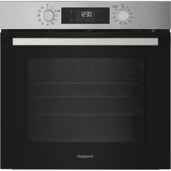 Hotpoint HO278PXUK Class 2 60cm Built-In Single Multifunction Pyrolytic Oven with Multiflow
