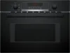 Bosch CMA583MB0B Built In Microwave Oven With Hot Air In Black