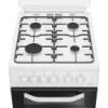 Hotpoint HDG5GCw 50cm Gas Double Cooker - White_top