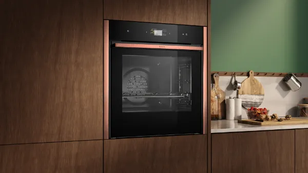 Neff B69VS7MY0A Flex Design N90 60cm Built-In Oven with Added Steam Function