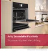 Neff B69FY5CX0 Flex Design N90 60cm Built-In Oven with Steam Function
