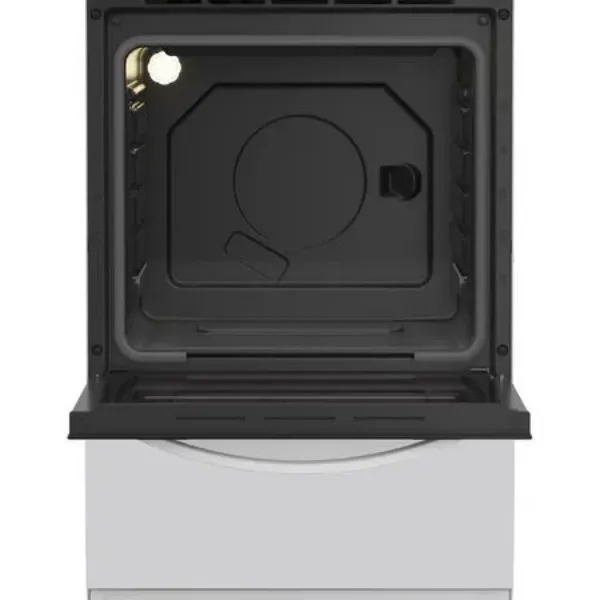 Indesit I5E3KMW 50cm Electric Single Cooker in White
