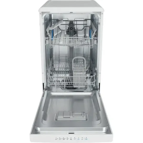 Indesit Push&Go IN2FD10CS70WUK Slimline Dishwasher 10 Place Settings in White