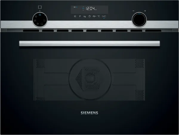 Siemens CM585AGS1B Built-in microwave oven with hot air in Stainless steel