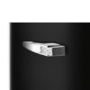 Smeg FAB28LBL6UK 60cm 50s Style Left Hand Hinged Free Standing Refrigerator In Black