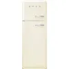 Smeg FAB30LCR6UK 60cm 50’s Style Fridge Freezer Left Hand Hinged In Cream