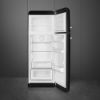 Smeg FAB30RBL6UK 60cm 50’s Style Fridge Freezer Right Hand Hinged In Black