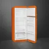 Smeg FAB30ROR6UK 60cm 50’s Style Fridge Freezer Right Hand Hinged In Orange
