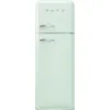 Smeg FAB30RPG6UK 60cm 50’s Style Fridge Freezer Right Hand Hinged In Pastel Green