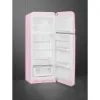 Smeg FAB30RPK6UK 60cm 50’s Style Fridge Freezer Right Hand Hinged In Pastel Pink