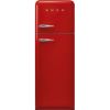 Smeg FAB30RRD6UK 60cm 50’s Style Fridge Freezer Right Hand Hinged In Red