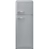 Smeg FAB30RSV6UK 60cm 50’s Style Fridge Freezer Right Hand Hinged In Silver