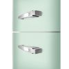 Smeg FAB32LPG6UK 60cm 50's Fridge Freezer Left Hand Hinge in Pastel Green