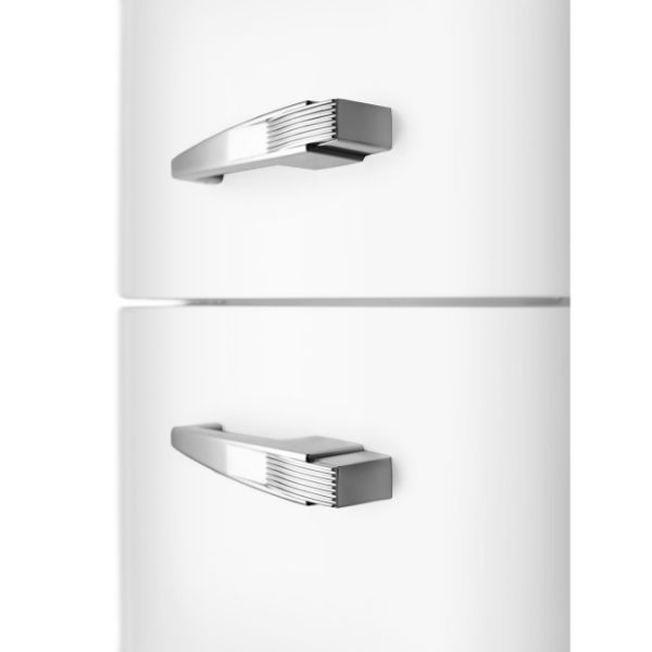 Smeg FAB32LWH6UK 60cm 50’s Style Fridge Freezer Left Hand Hinged In White