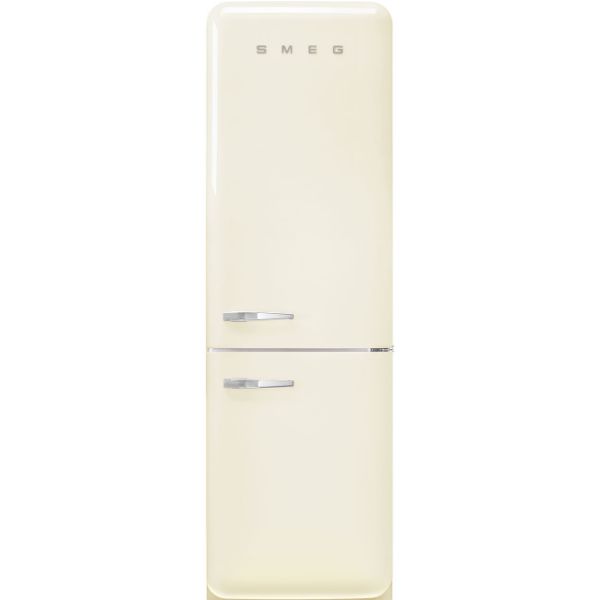 Smeg FAB32RCR6UK 60cm 50’s Style Fridge Freezer Right Hand Hinged In Cream
