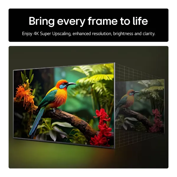 LG 43UA74006LB.AEK 43" 4K Ultra HD Smart TV